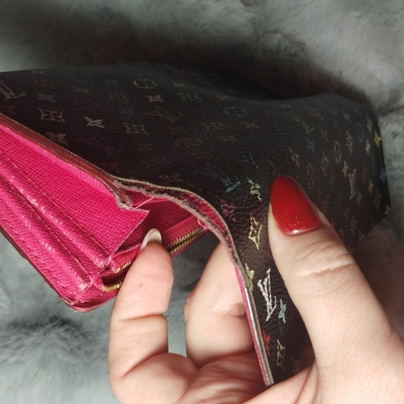 Louis Vuitton Multicolor Murakami Sara Wallet on chain - Picture 9 of 16